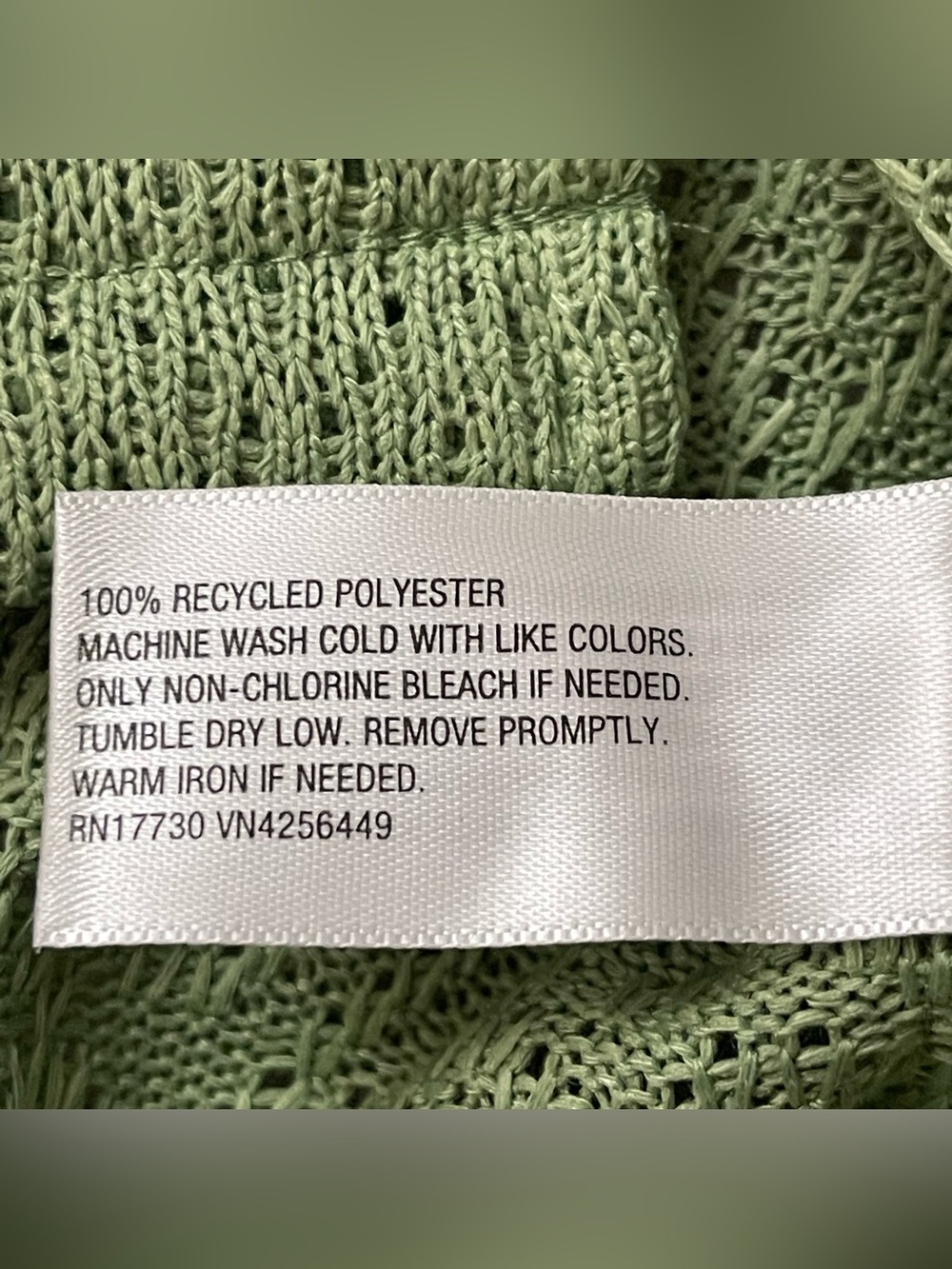 Original Use Sage Green Short-Sleeve Knit Polo Shirt - Picture 5 of 7